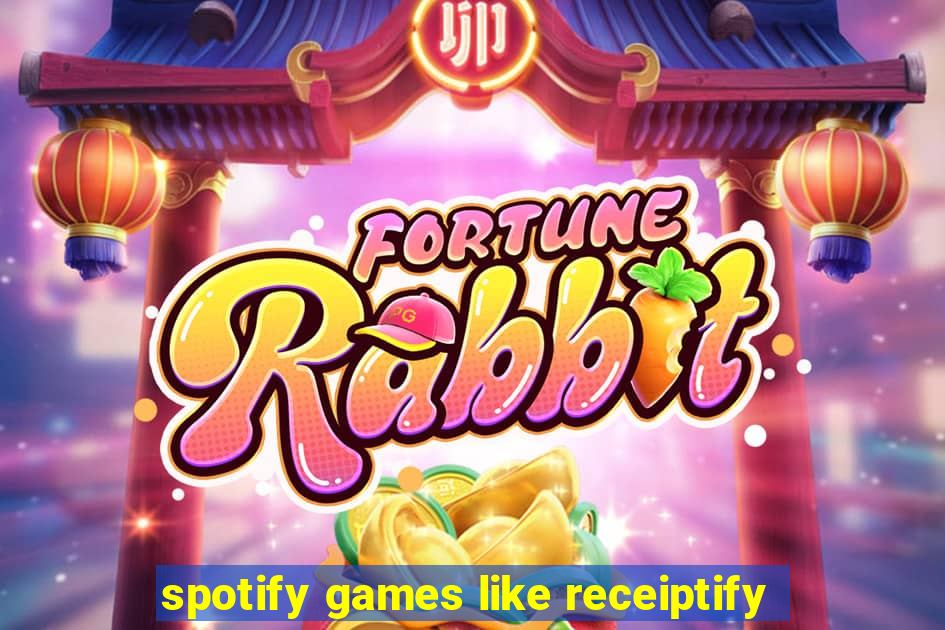 spotify games like receiptify